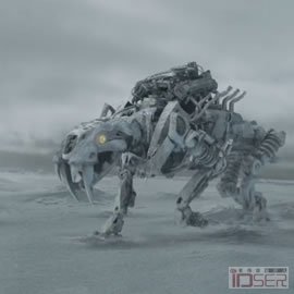 图片是德国家用电器零售商SATURN的广告:技术的进化（The Evolution of Technology）