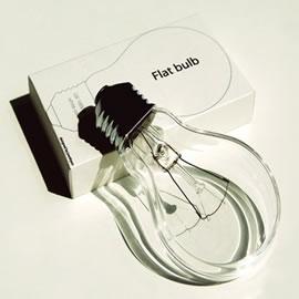 设计师Joonhuyn Kim设计的扁平灯泡（Flat Bulb）