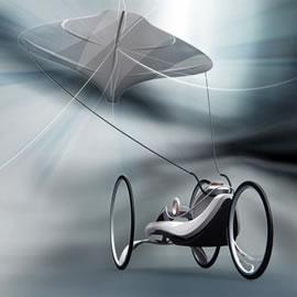 设计师Tsun-Ho Wang, Min-Gyu Jung 和Sung-Je Do设计的Wind Light Vehicle