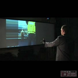 图片是Oblong G-speak系统