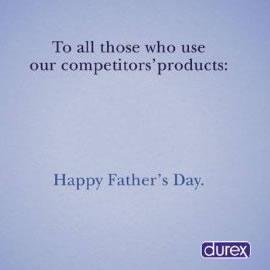 Durex 的广告: Happy Father's Day
