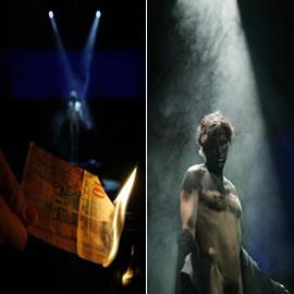 达达派艺术家Robert Wolf的行为艺术