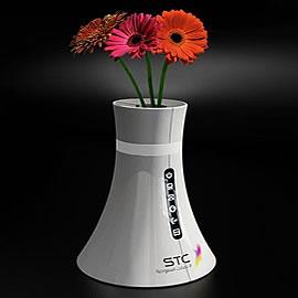 Wireless router vase by STC