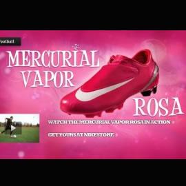 Nike的一款新钉鞋 Mercurial Vapor Rosa