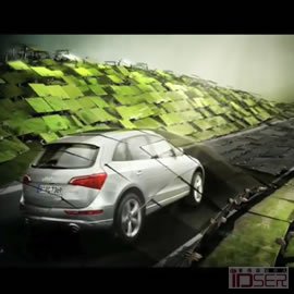图片是Audi Q5的广告