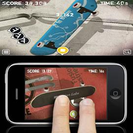 iPhone滑板游戏 TouchGrind