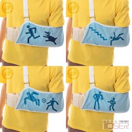 图片是 Illustrative Slings Show How That Arm Got Boned