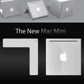 设计师 Sait Alanyali  设计的概念 Mac Mini