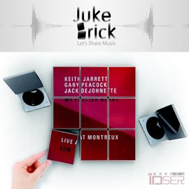 图片是设计师 Yon-U Cho 设计的音乐块(Juke Bricks)