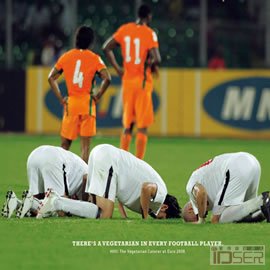 图片是 Hiltl Vegetarian Restaurant: Football players
