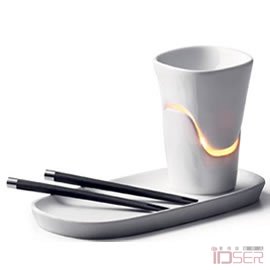 图片是可以加热的咖啡杯