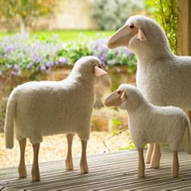 Toy sheep stool