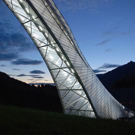 德国设计室 Terrain: loenhart&mayr 设计的 Olympic Ski Jump
