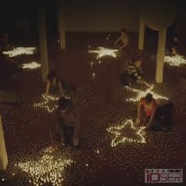 图片是比利时电力公司 Electrabel 的2009新年祝福