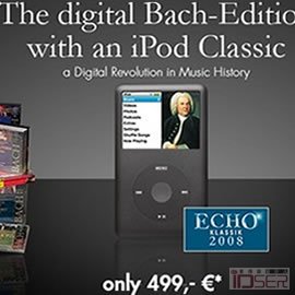  图片是珍藏了172CD的Hänssler Edition Bachakademie 的iPod