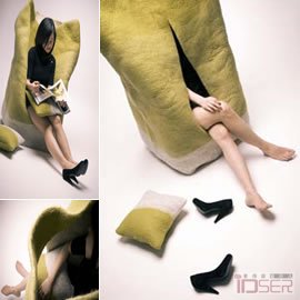 图片是设计师 Margaret Huang 和 Lin Yi-Hsien 设计的 Hide