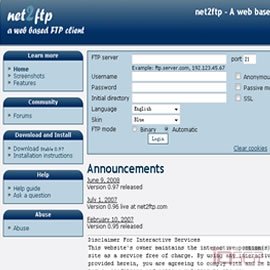 图片是 net2ftp