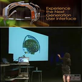 图片是Emotiv System 公司基于最新的神经科学技术,研发了新一代人机交互界面 Emotiv