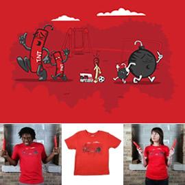 设计师 Rodrigo Leonardo Batista Ferreira 带来的一件很有意思的t-shirts:I Told You Not To Play