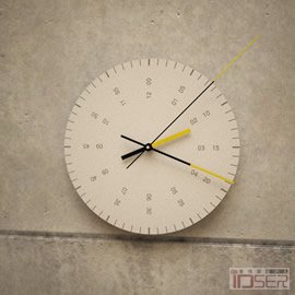 图片是来自设计室 hundredstensunits 的 Wall Clock