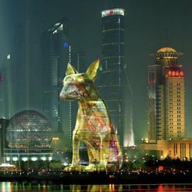 法国艺术家 Ricard Aurele  设计的一个黄毛狗艺术博物馆