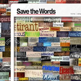 图片是 Save the words