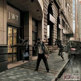 图片是广告 JWT: Robbery