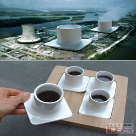 图片是Trust Design 设计室带来的烟囱咖啡杯（ Chimney Cups ）