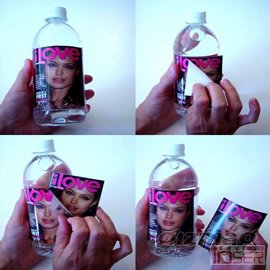 图片是 iLove: Magazine in a Bottle.