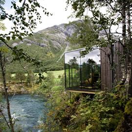 JSA Architects 建筑室设计的一个山间旅游观景旅馆（Juvet Landscape Hotel）