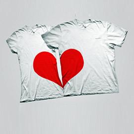 设计师 Sascha 设计的情人T-shirt