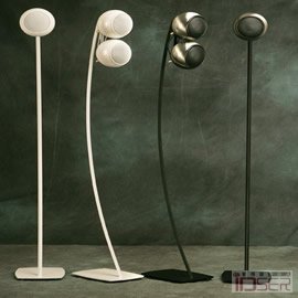 图片是音响制造商 Orb Audio 的全新高端音箱：TOSS（Tubes of Sculpted Steel）