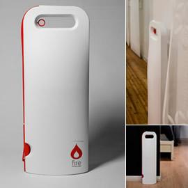 设计师 Sigrun Vik 设计的灭火器 ACT Fire Extinguisher