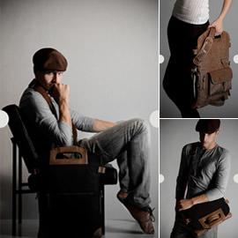 2UNFOLD multi-use laptop bag