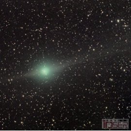 图片是每日天文图片:鹿林彗星