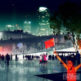 图片是BIG ( bjarke ingels group)建筑设计室中标的2010年上海世博会丹麦展馆(danish pavilion at shanghai expo 2010)