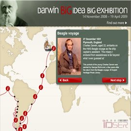 图片是纪念达尔文诞辰200周年 Darwin Gig idea Big exhibition