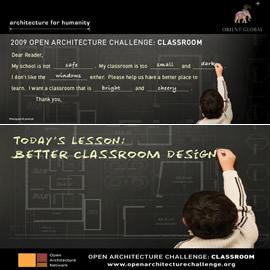 Architecture for Humanity 和 Orient Global 共同发起一项教室重设计竞赛 2009 Open Architecture C