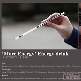 图片是广告 Jian Li Bao - More Energy Drink: Straw