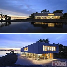 图片是荷兰建筑师 Paul de Ruiter  设计的一幢别墅
