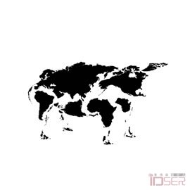 图片是用世界地图拼成的十二生肖