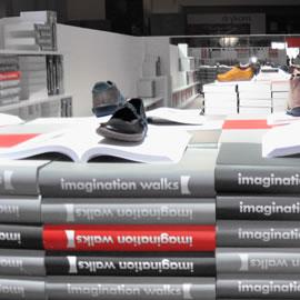 日本设计行 Nendo 为 Camper 公司设计的展台 Imagination Walks