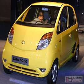 图片是印度TATA公司的新品汽车 Nano