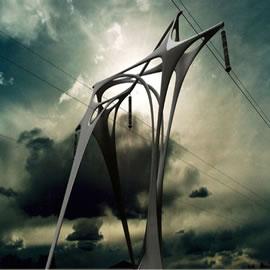 建筑设计师 Dietmar Koering 设计的High Voltage Transmisison Line Towers