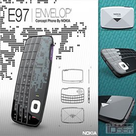 图片是传说中的Nokia E97