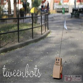 图片是设计系学生 Kacie Kinzer 的作品:tweenbots