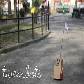 设计系学生 Kacie Kinzer 的作品：tweenbots