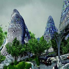 建筑，建筑师 Michel Rojkind ，墨西哥城，Bicentennial Arc Mexico City