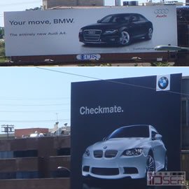 图片是BMW回击