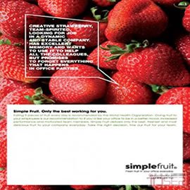 Simple Fruit，广告